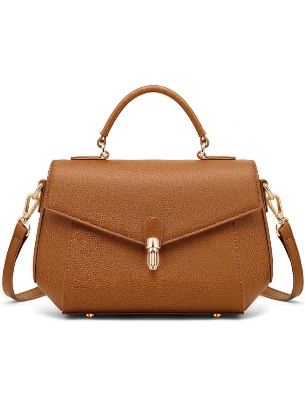Chic Small Crossbody Handbag for Women | Structured Top Handle Purse